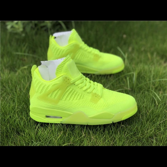 jordan 4 retro flyknit volt